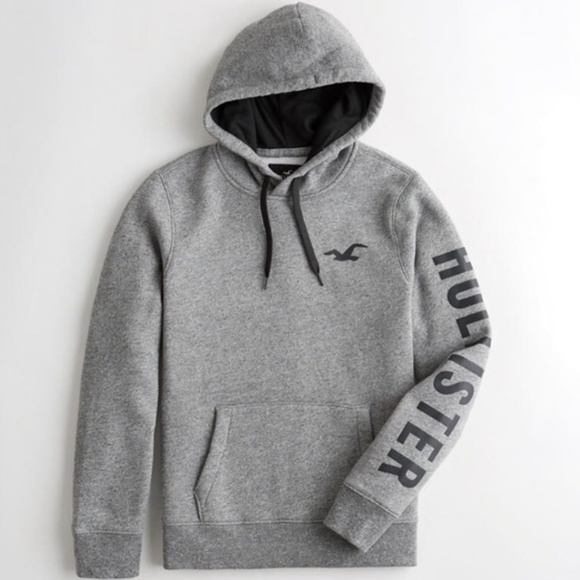 hollister logo hoodies